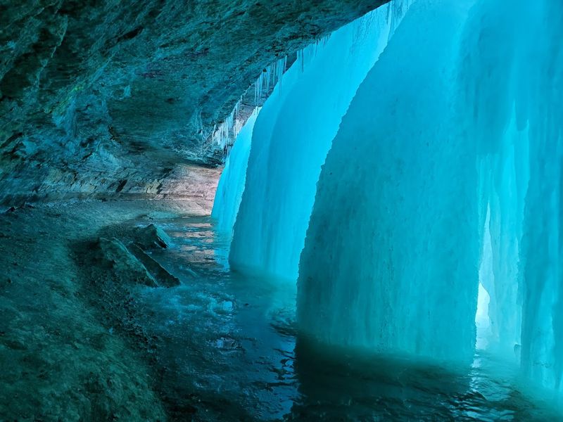 Winter Magic: When the Falls Freeze Over