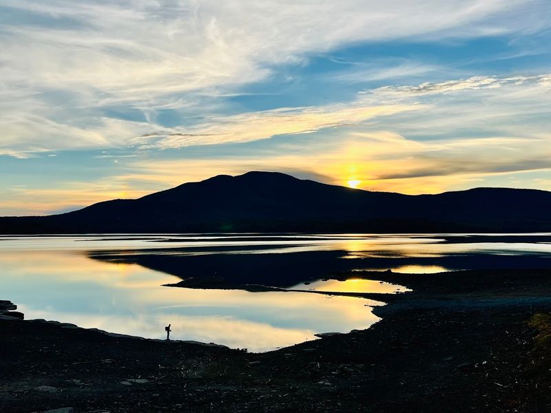 Low Water Years Reveal Old Stone Foundations