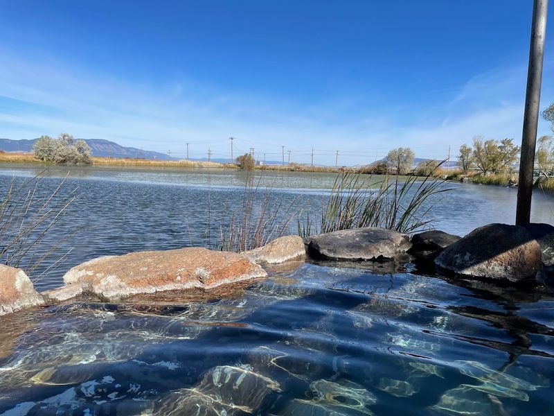 Hot Lake Itself and the Surrounding Scenery