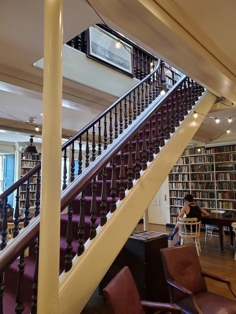 A Winding Staircase That Leads To Hidden Bookish Corners
