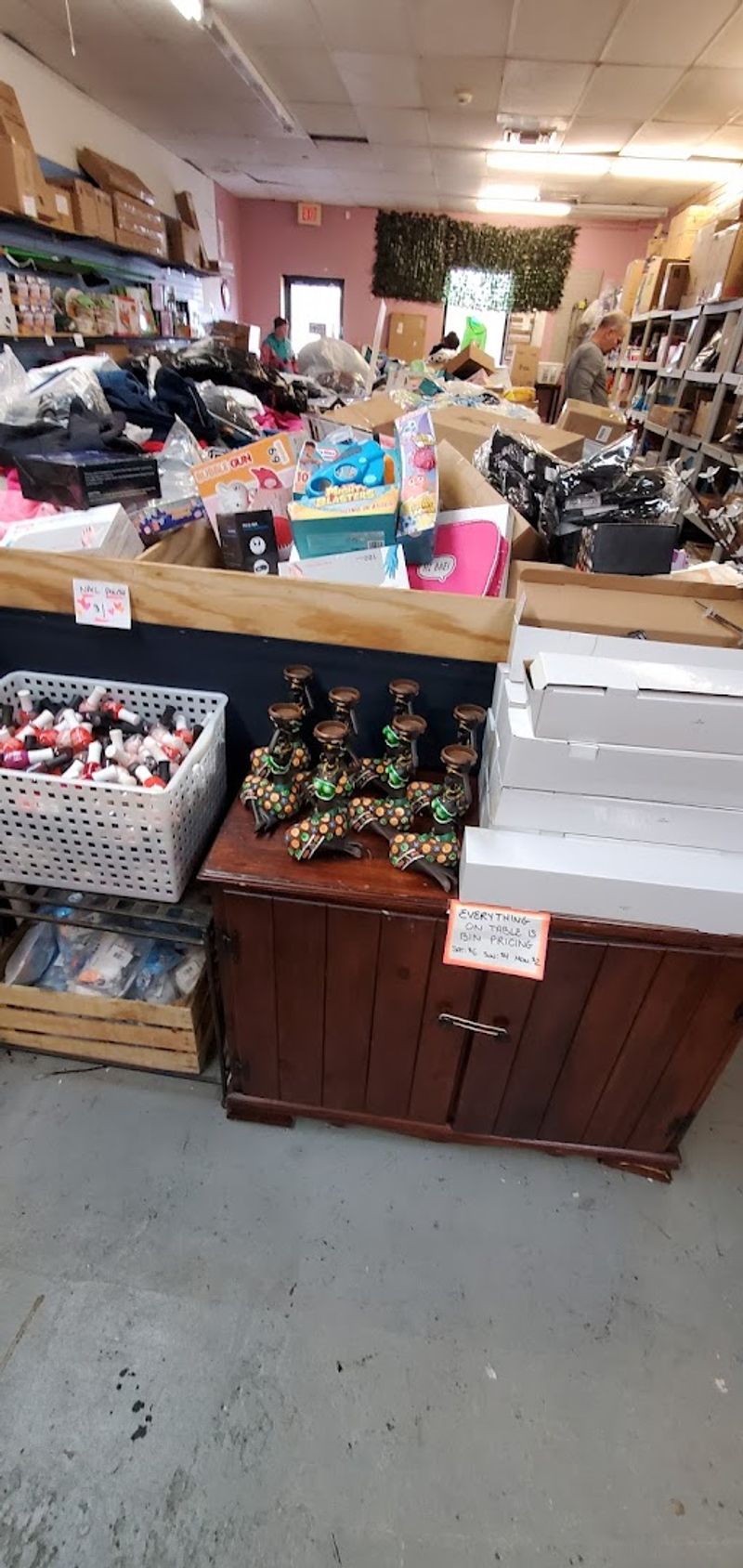 What You Might Actually Find in the Bins on Any Given Weekend