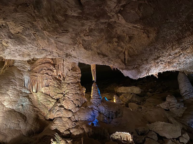 A 900 Yard Walk Past Underground Pools And Waterfalls