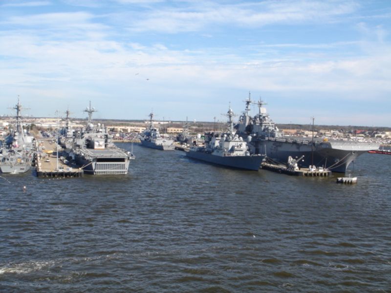 The Sheer Scale of Naval Station Norfolk