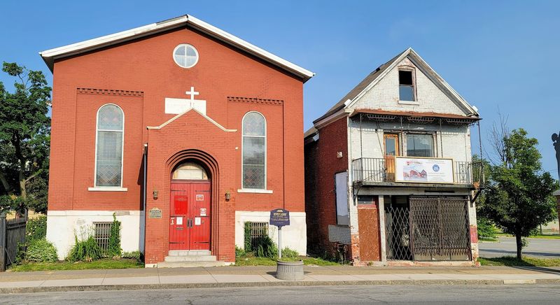 The Underground Railroad Tunnels and Michigan Street Baptist Church