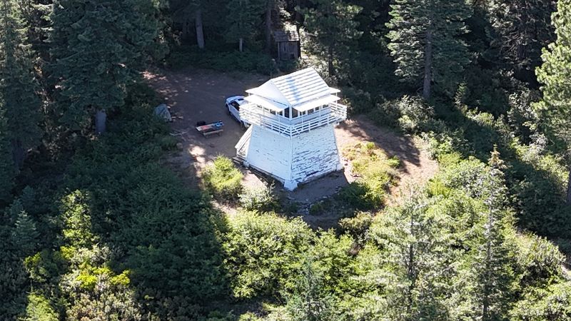 A Cozy 14x14 Foot Cabin With Two Twin Beds
