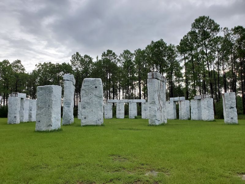A Full Scale Stonehenge In An Alabama Forest