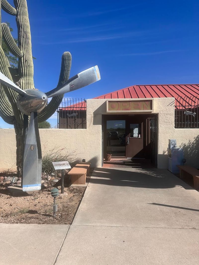 The Unmarked Door At Ryan Airfield's Main Terminal