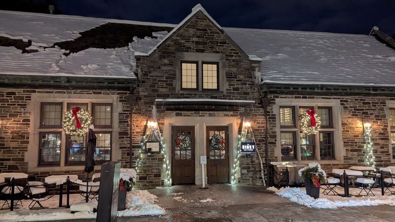 A Historic Stone Station House That Sets the Mood Instantly