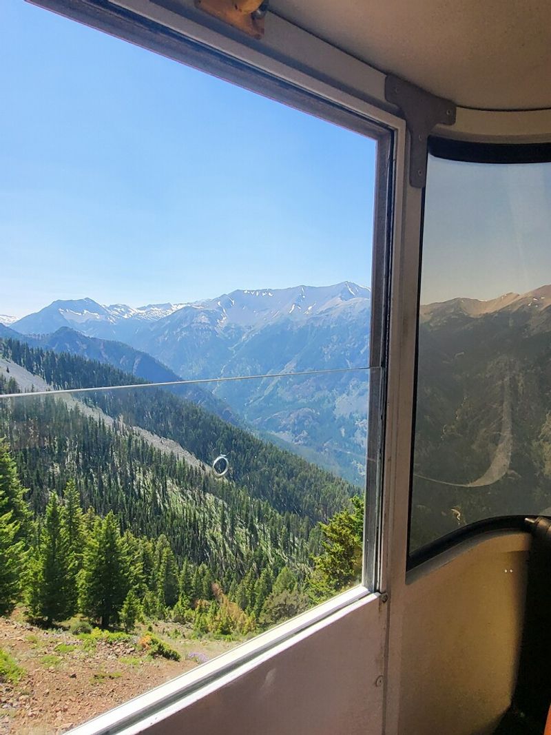 The Wallowa Lake Tramway Ride Up Mt. Howard