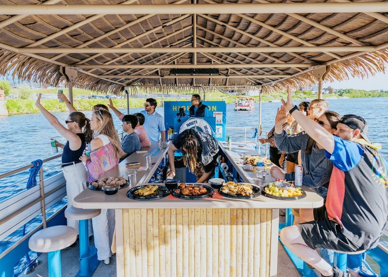 The Floating Tiki Boat That Started It All