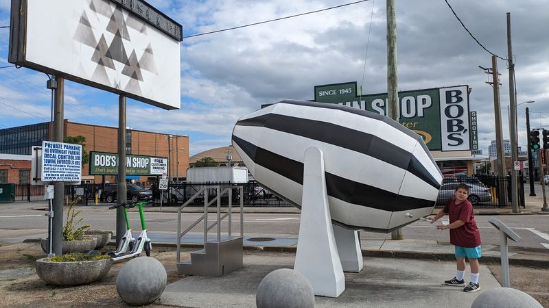 The Wild Backstory Behind a Cement Mixer Turned Art Piece