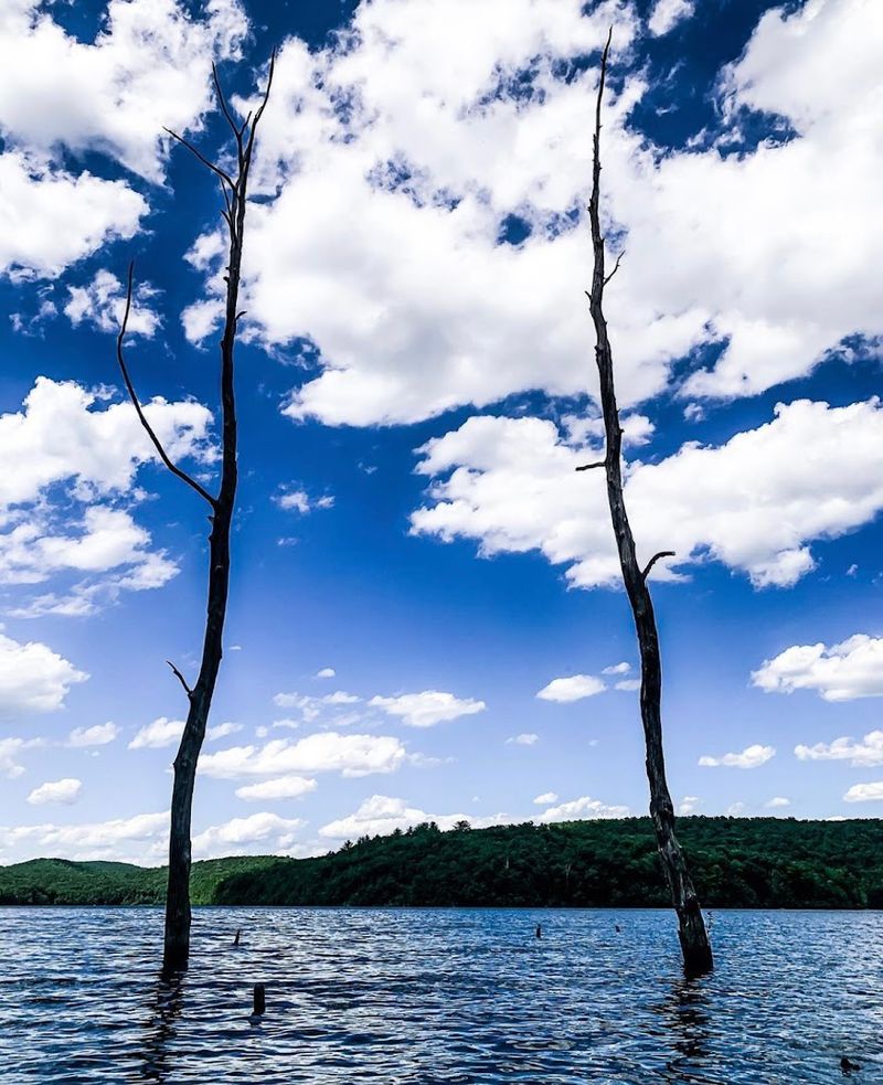 The Submerged Ghost Town Beneath the Water