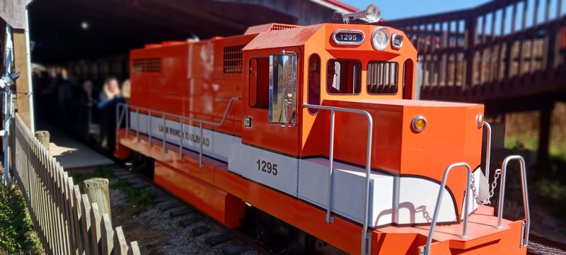 A Real Miniature Train Ride Through the Heart of the Farm