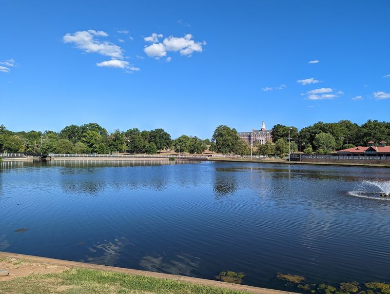 The Eight-Acre Lake That Steals the Show