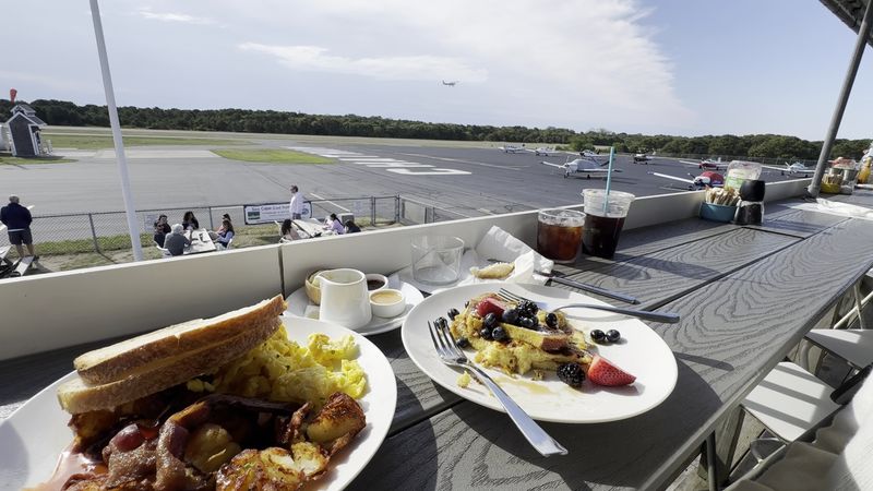 Breakfast With A Front-Row Runway View