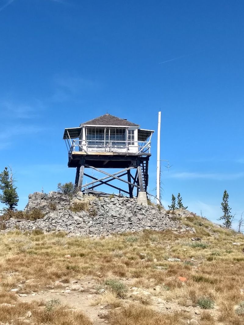 A Historic Fire Lookout In The Bitterroot Mountains
