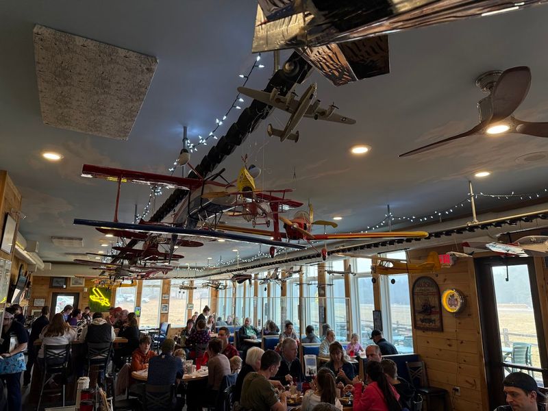 Breakfast Comes With Real Runway Views