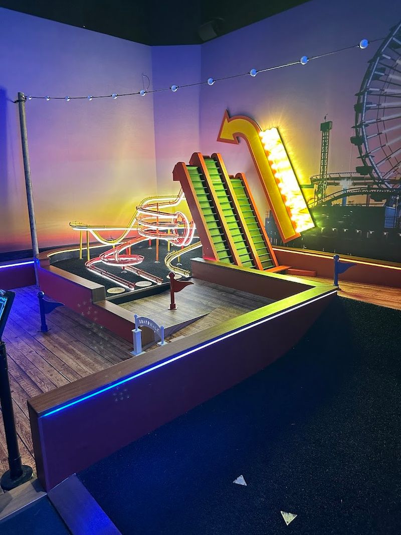The World's Largest Indoor-Themed Mini Putting Course