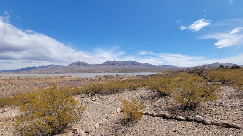 The Reservoir Side Of Caballo Looks Different Now