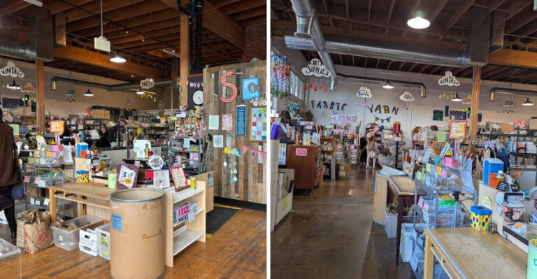 This Non-Profit Oregon Craft Thrift Store Is A Must-Visit Treasure ...
