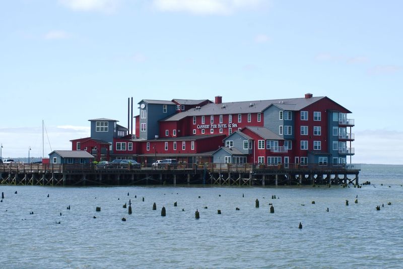 A Pier Above the Columbia River