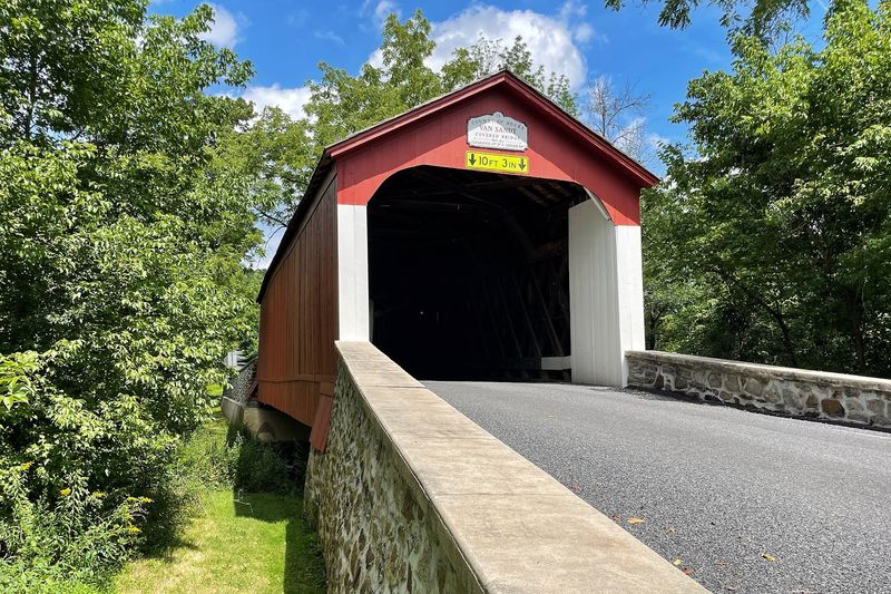 A Secluded Span In Solebury Township