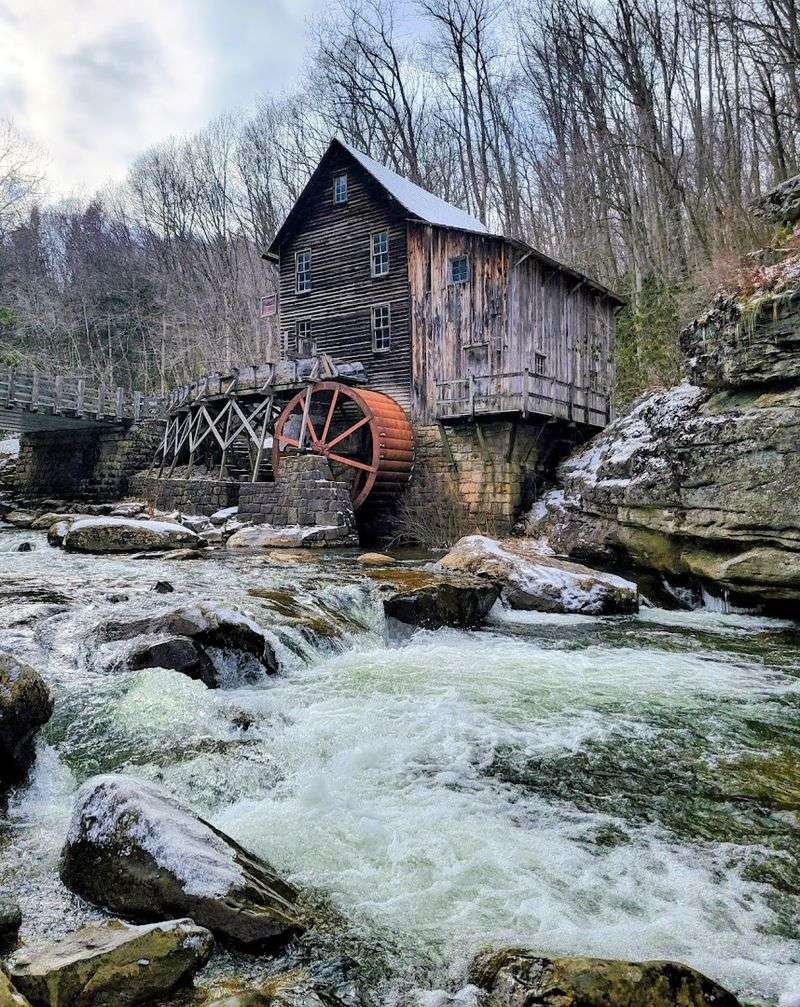 The Iconic Glade Creek Grist Mill
