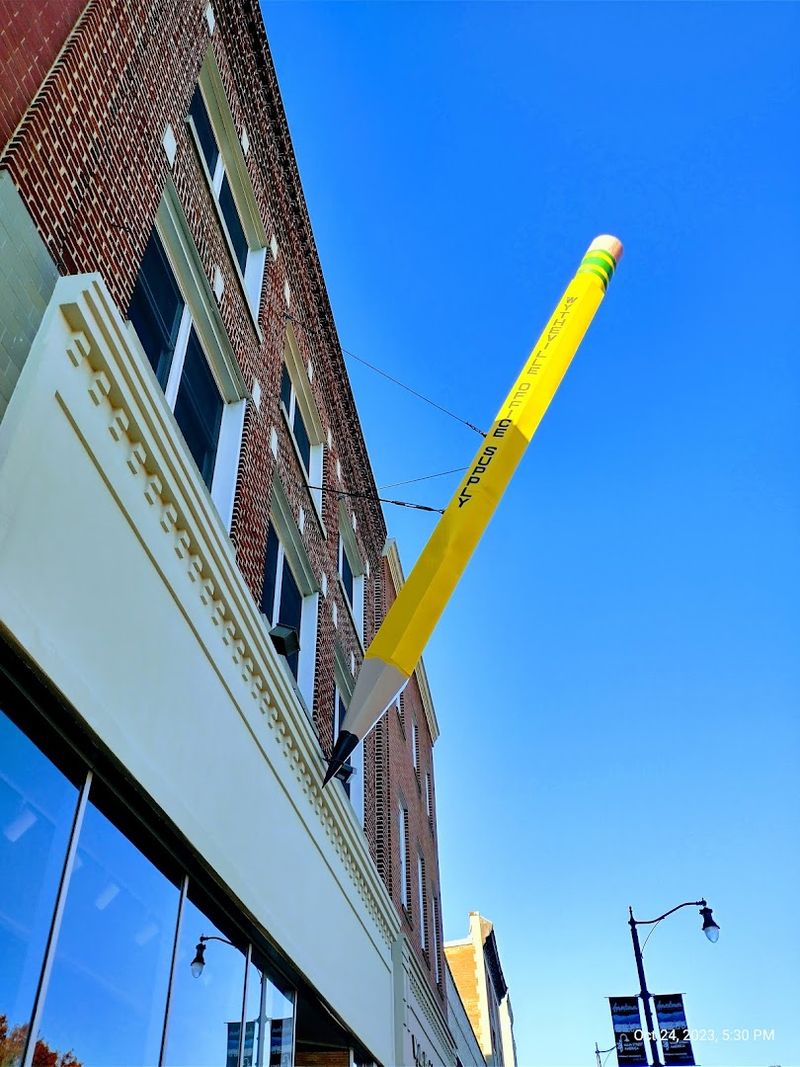 The Origin Story Behind The Big Pencil