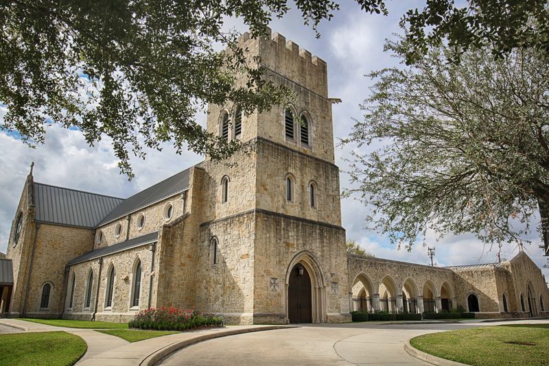 The Striking Texas Limestone Exterior
