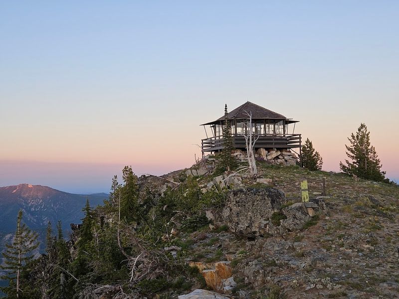 A Historic Lookout Above The Treeline