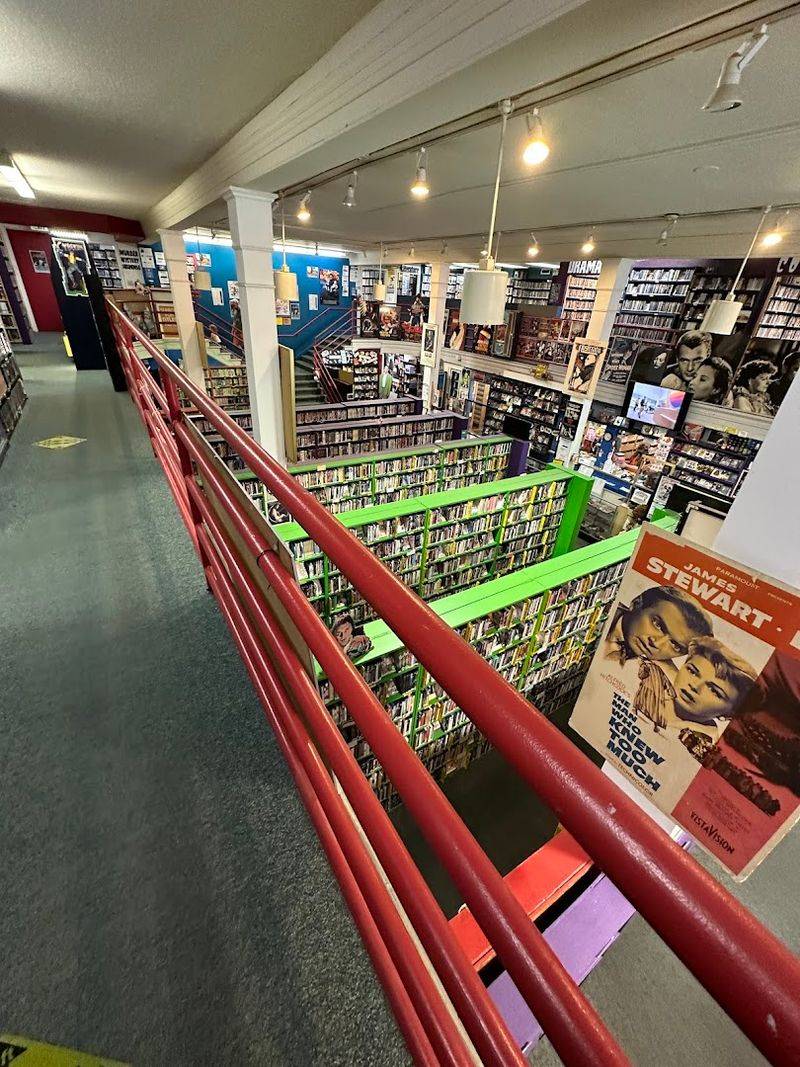 A Two Story Shrine To Physical Media