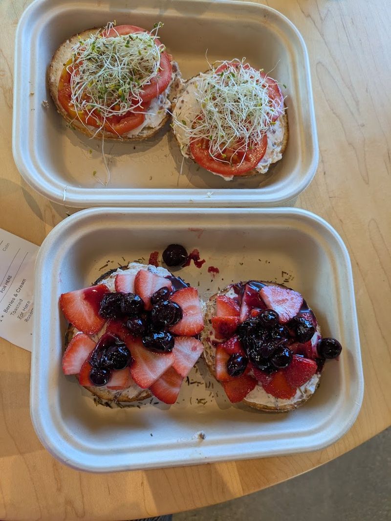 Unique Schmears Like Blueberry Sumac And Chili Crisp