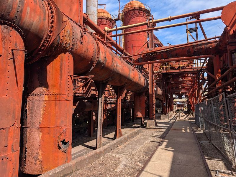 Rusted Steel Makes The Place Feel Unlike Anywhere Else