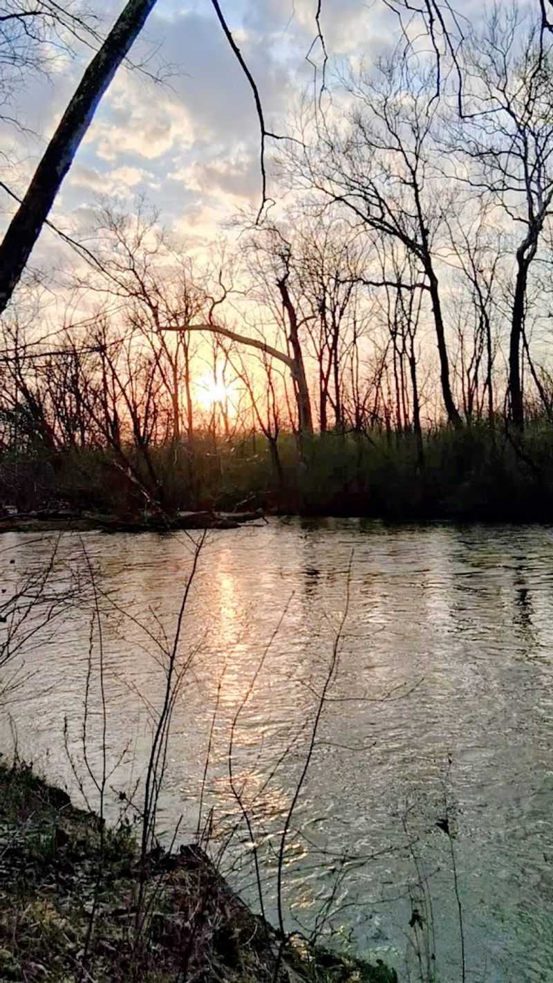 Scenic Views of the White River Along the Trail