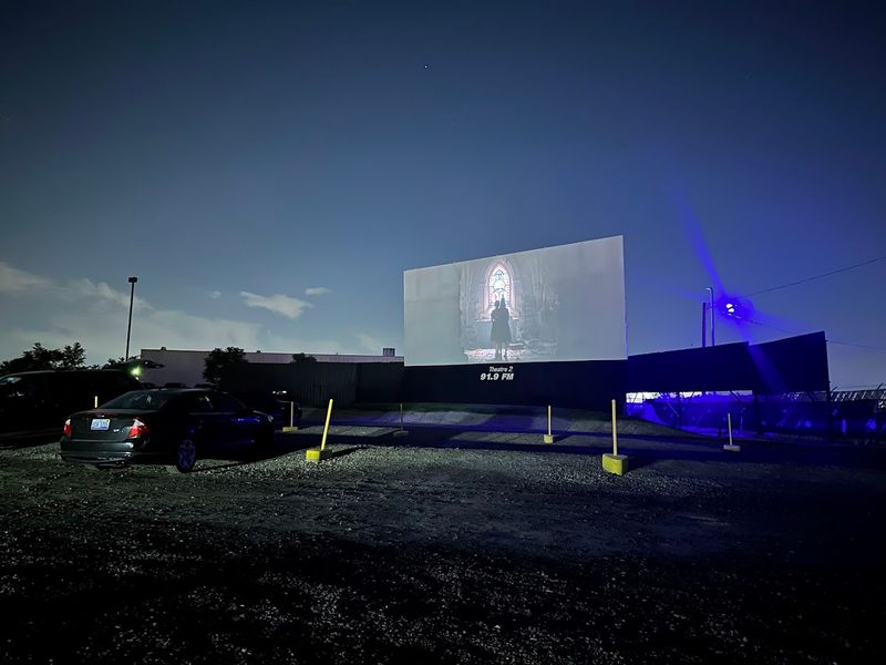 The World's Largest Drive In At Its Peak