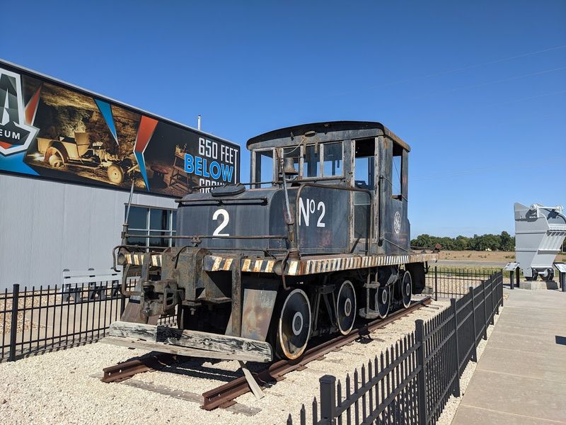 The Salt Mine Express Train Rolling Through A Time Capsule