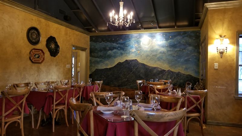 The Atmosphere Inside the Historic Hotel Limpia Dining Room