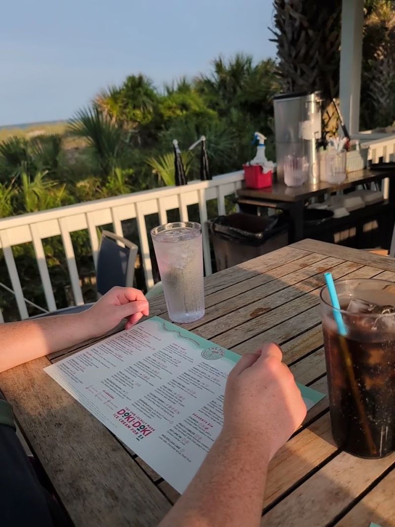Covered Outdoor Patio Steps From The Atlantic Ocean