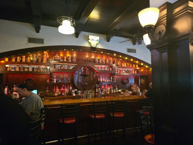 The Pub Area and Its Barrel-Style Architecture