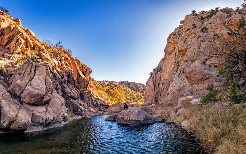 Winding Through Short Creek Canyon