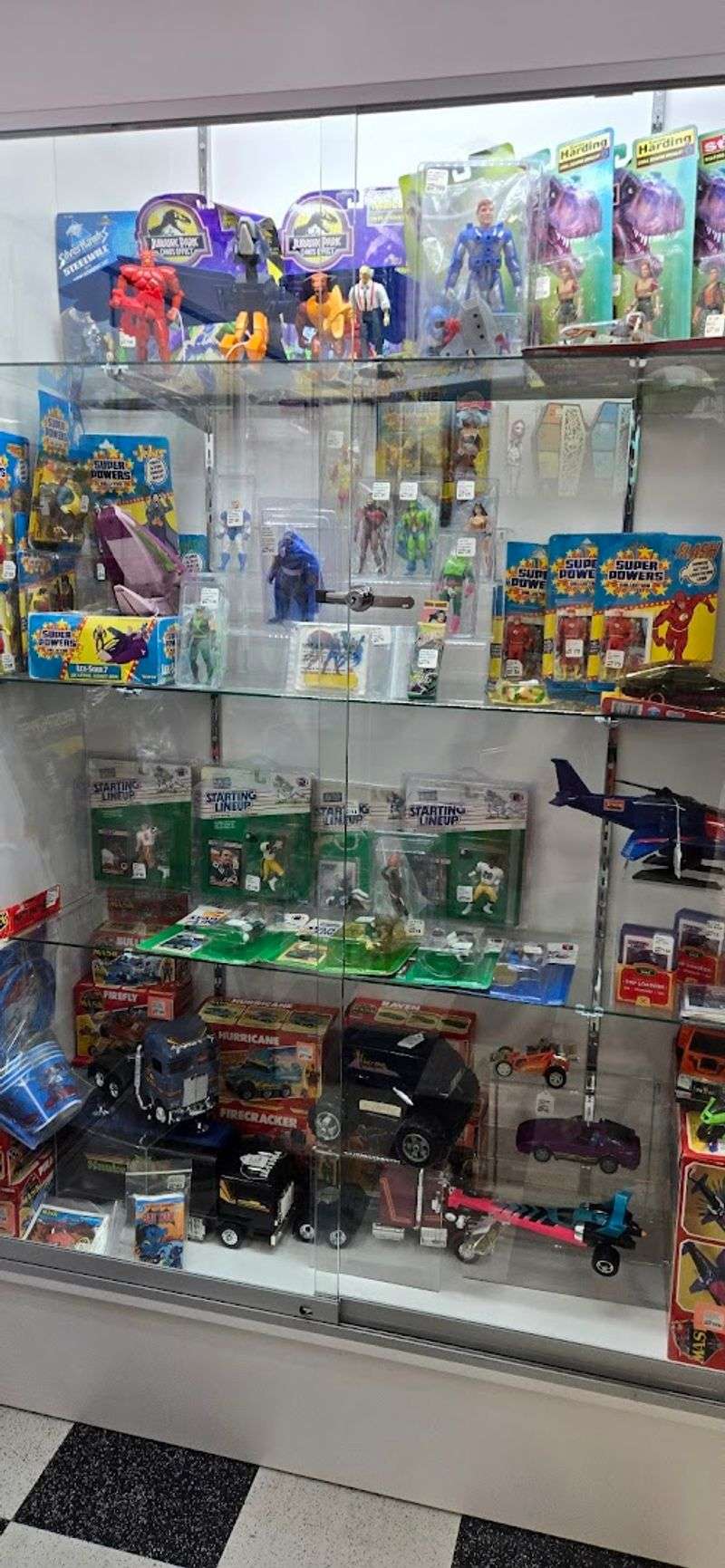 Action Figures Fill The Shelves With Nostalgia