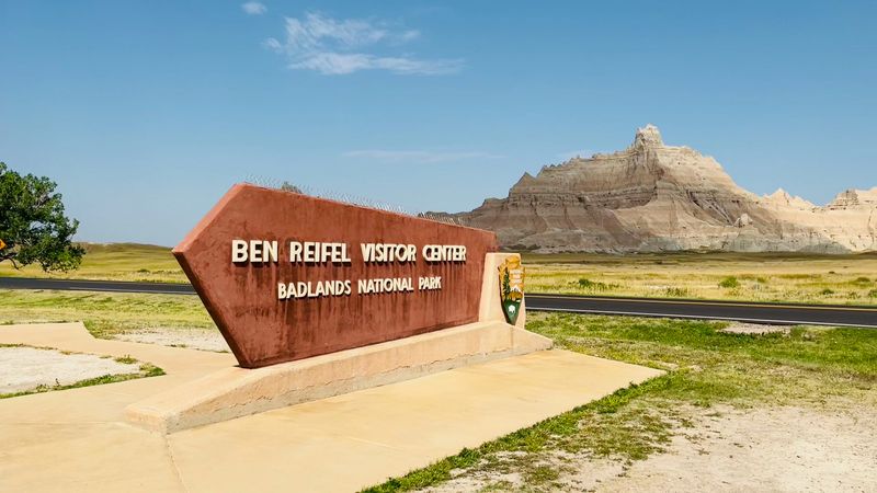 The Ghostly Woman in White at the Visitor Center