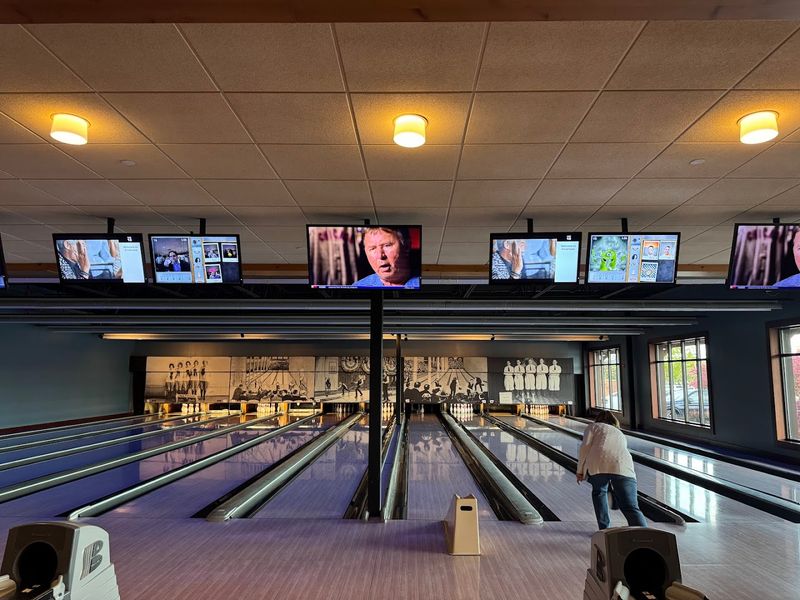 The Bowling Feels A Little Dressed Up