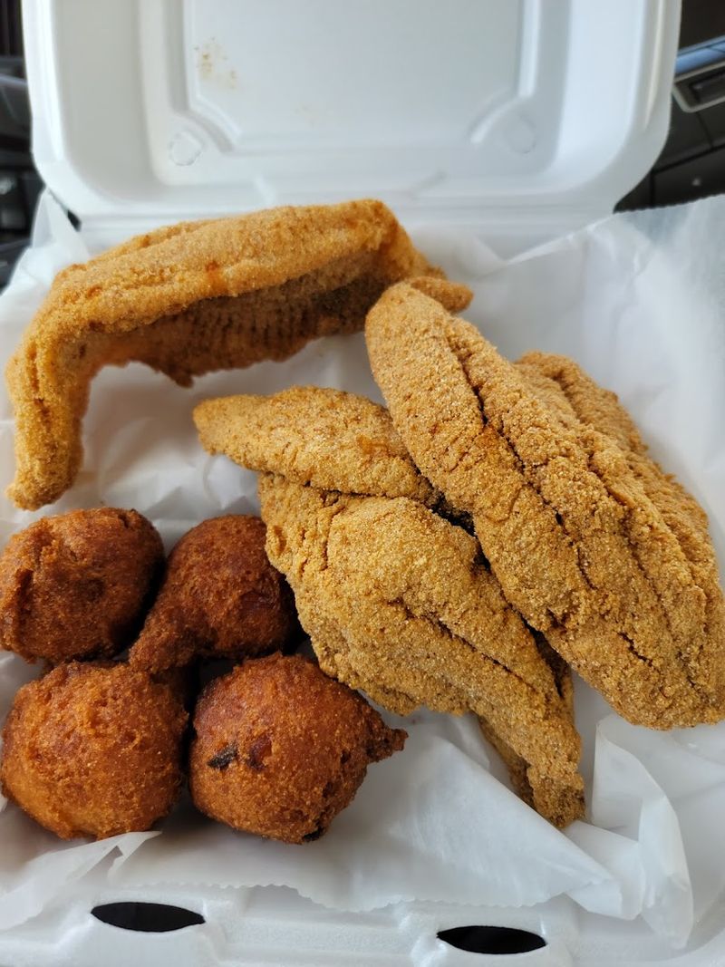 That Catfish Comes Out Swinging