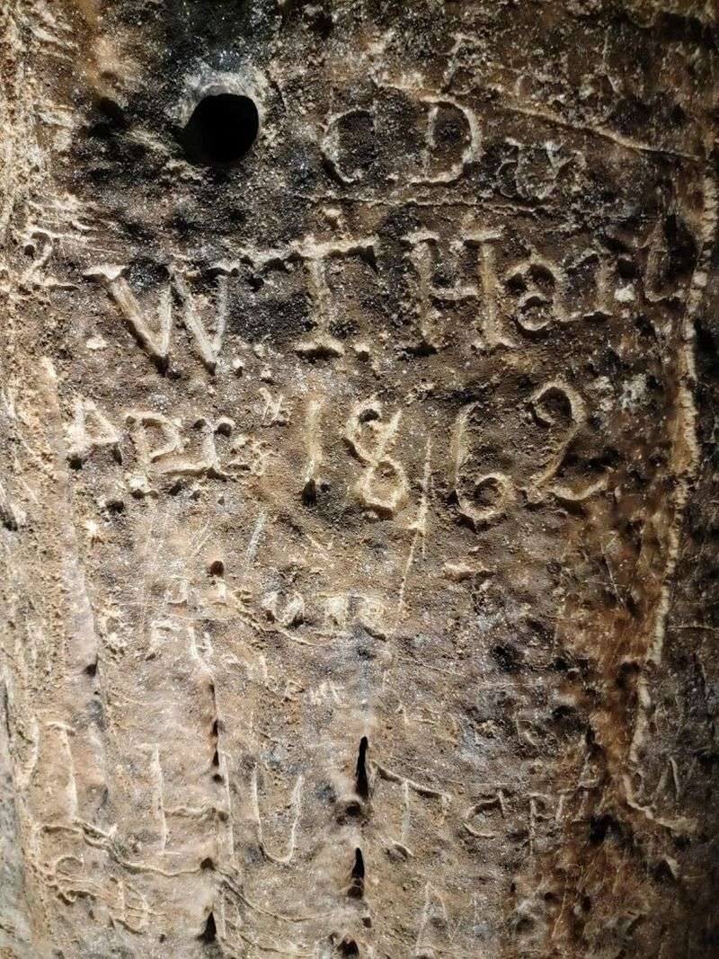Hundreds of Names Etched in Stone Forever