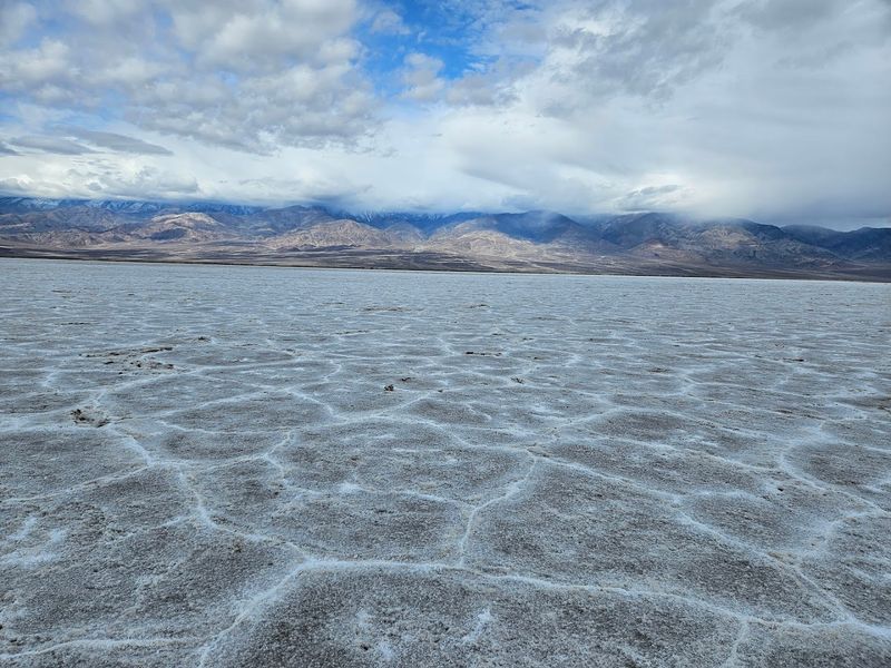 The Salt Basin Left Behind By Old Lake Cycles