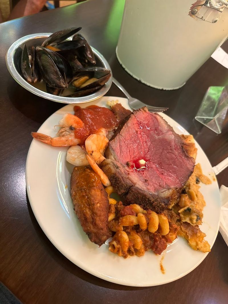 More Than Crab On The Buffet Line