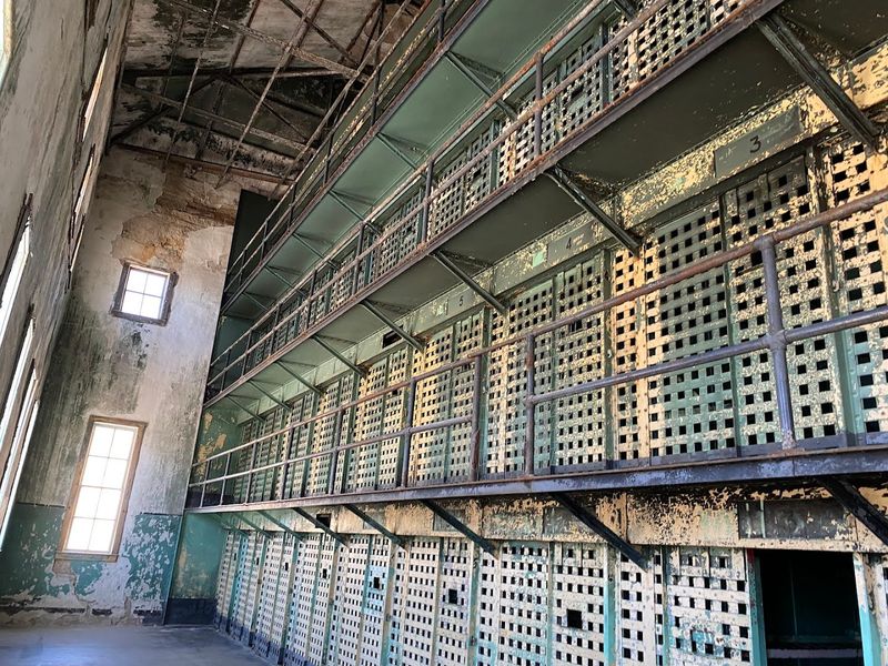 Walking Through The Cell Blocks