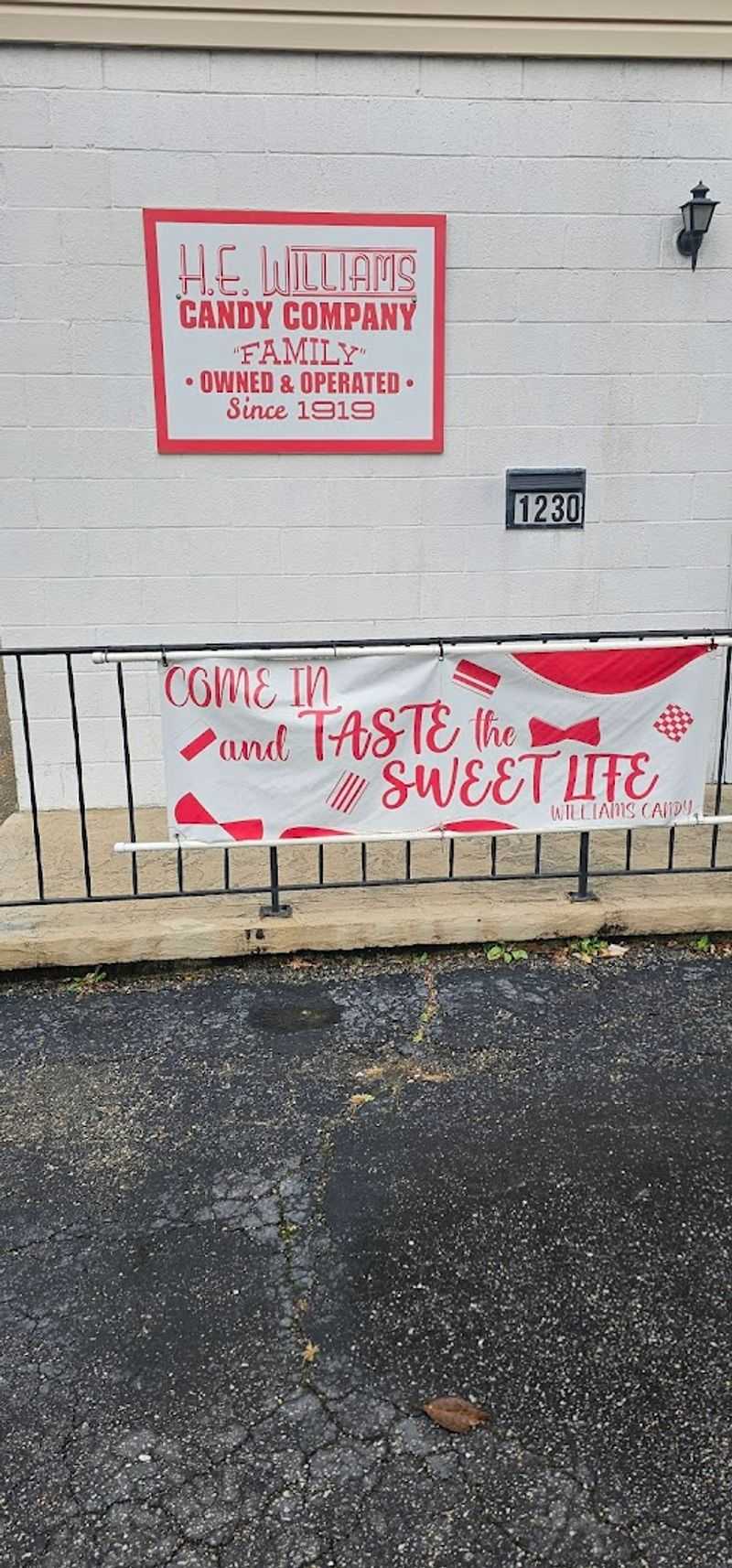 Plan Your Visit: Getting to H.E. Williams Candy Co