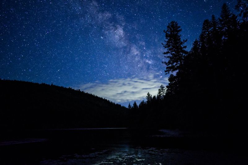 Stargazing From the Pools After Dark